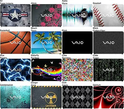 $16.99 • Buy Choose Any 1 Vinyl Sticker/Skin For Sony Vaio NR Series Laptop Lid - Free Ship!