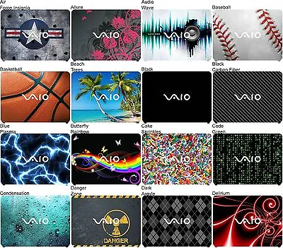 Choose Any 1 Vinyl Sticker/Skin For Sony Vaio NR Series Laptop Lid - Free Ship! • $16.99