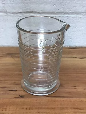 Vintage Federal Spout Glass Measuring Cup One Cup Capacity (8 Ounces) / 1/2 Pint • $9.99