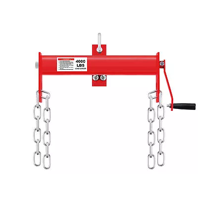 Heavy Duty Steel 2Ton 4000lbs Engine Hoist Cherry Picker Shop Crane Load Leveler • $43.99