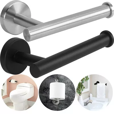 2pcs Toilet Paper Roll Holder Bathroom Towel SU304 Storage Hook Wall Mounted • $8.77