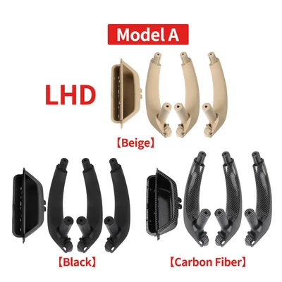 $51.84 • Buy Car Interior Door Handle Inner Panel Pull Trim Set For BMW X3 F25 2013 2014~2017