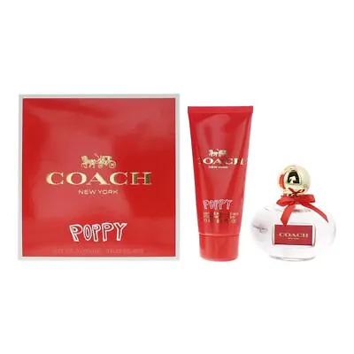 Coach Poppy 2 Piece Gift Set: Eau De Parfum 100ml - Body Lotion 100ml • $57.76