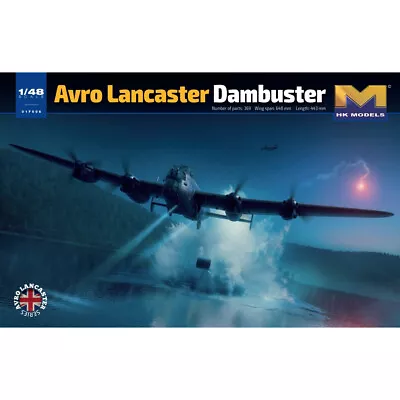 Hong Kong Avro Lancaster B Mk.III Dambuster ED932/AJ-G 1:48 Model Kit HK01F006 • £101.95