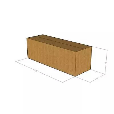 18x6x6 New Corrugated Boxes For Moving Or Shipping Needs 32 ECT • $27.73