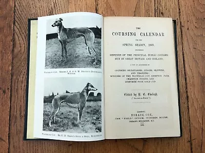 The Coursing Calendar Book. Spring 1909 ! • £24.99