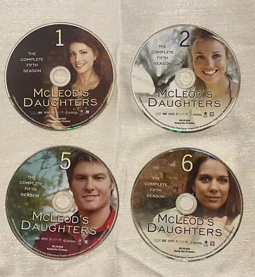 McLeod's Daughters DVD’s Season 5 Fifth Discs 1 & 2 5 & 6 Only • $12.99