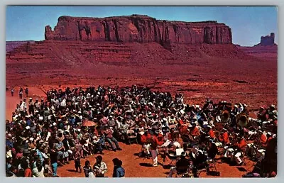 Postcard Arizona Monument Valley Tribal Park Navajo Tribal Band Native American • $7.50