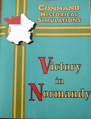 Wargame:  Victory In Normandy  From Command Historical Simulations (1992) • $9.99