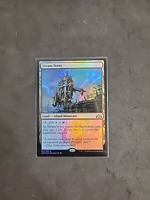  Steam Vents - Foil - Near Mint English - Guilds Of Ravnica MTG Magic • $19.99