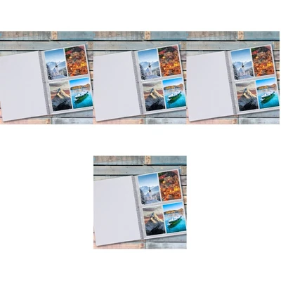 £30.77 • Buy 12 Sets Photo Album Refill Pages Storage Pp Plastic Sheet Covers