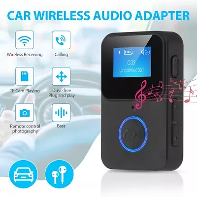 Portable Bluetooth 5.0 HiFi MP3 Player Lossless Music Support 32GB Micro SD Card • $11.59