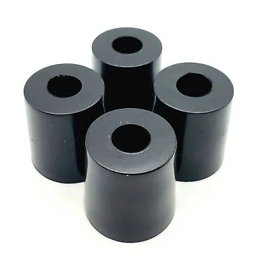1 1/4  Round Rubber Feet Bumpers Unthreaded Spacer Foot Steel Washer Equipment • $11.95