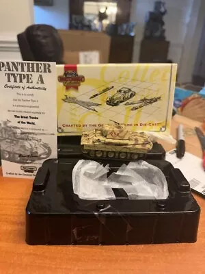 1:72 MATCHBOX PANTHER TYPE A TANK Matchbox DYM37581- • $28.79