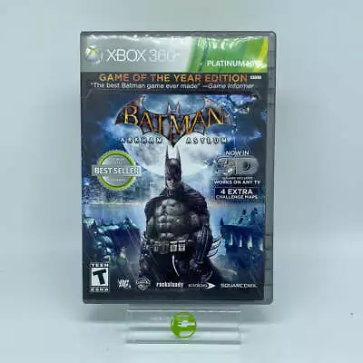 $14.99 • Buy Batman Arkham Asylum (Microsoft Xbox 360, 2009)