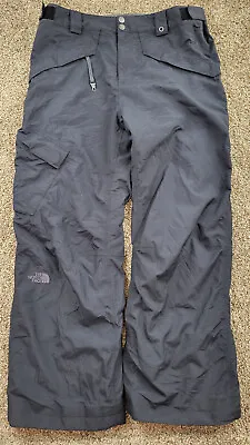 $47.99 • Buy The North Face Ski Pants Mens Large Black Hyvent Waterproof