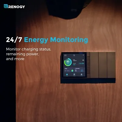 Renogy Wirelessly Smart Panel Wi-Fi Switch Touch Bluetooth Power Control Monitor • $179.99