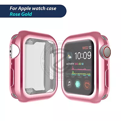 $13.95 • Buy For Apple Watch IWatch Series SE 8 7 5 4 3 Case Soft Cover 38 40 41 42 44 45 Mm