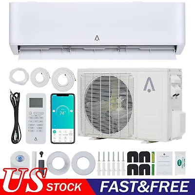 9000-24000 BTU Ductless Mini Split Air Conditioner Heat Pump 19/23 SEER INVERTER • $529.99