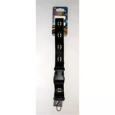 Batman Logo Superhero Dc Comics Hero Detachable Buckle Lanyard  • $24.99