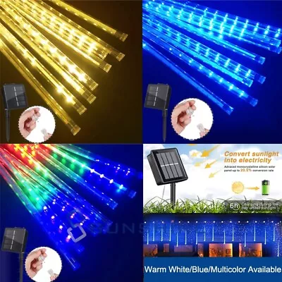 144LED Meteoritos Shower Falling Rain Light Christmas Light Garden Outdoor Decor • $19.78