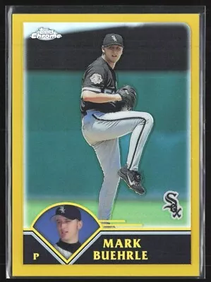 Mark Buehrle 2003 Topps Chrome Gold Refractor /449 #105 Chicago White Sox • $13.99