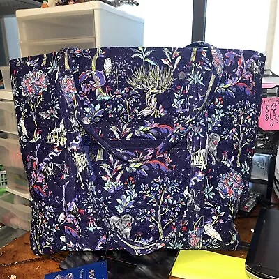 $140 Vera Bradley Harry Potter Large Tote Forbidden Forest Nwt • $70