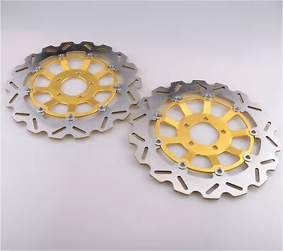 Front Brake Disc Rotor For KAWASAKI ZZR1100 ZRX1200 ZX11 ZX9R ZXR750 ZRX1100 • $169.98