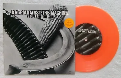 Rage Against The Machine People Of The Sun Orig.1996 Orange Mint 7  Single Vinyl • £19.99