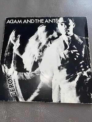 £3.99 • Buy Adam And The Ants - Zerox / Whip In My Valise (1979) 7  Vinyl Single Do It DUN 8