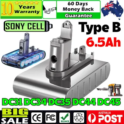 6500mAh Battery For Dyson Type B DC31 DC34 DC35 Animal DC44 DC45 Vacuum Cleaner • $36.99