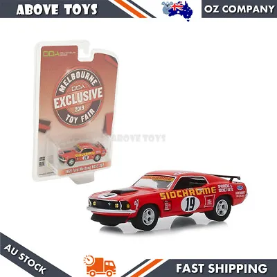 DDA 1:64 Melbourne Toyfair 1969 Ford Mustang Boss 302 #19 Diecast Car Model Toy • $38.09