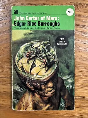 John Carter Of Mars: Edgar Rice Burroughs’ Martian Series Book 11 1968 PB • $19.30