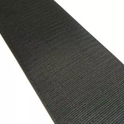 4  Wide BY THE FOOT 3M SJ3596 Black Fastener Hook Side Only Adhesive Backing • $3.28