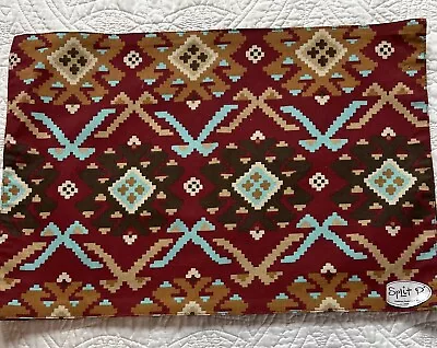Southwest Aztec Navajo Cotton  Reversible Placemats Tribal Western Set/4 New • $19.99