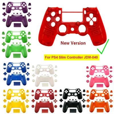 $21.43 • Buy Handle Controller Housing Shell Case Cover For PS4 Slim Controller JDM-040 Parts