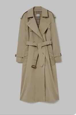 Burberry Trench Coat Women Size 10/12 • $61.66