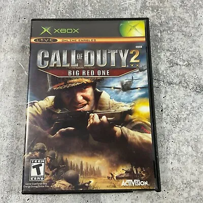 Call Of Duty 2: Big Red One XBox Game Online Enabled Teen WWII • $124.29