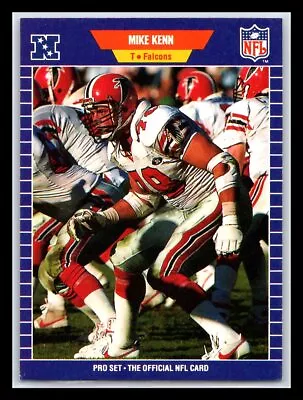 1989 Pro Set #11 Mike Kenn • $1.55