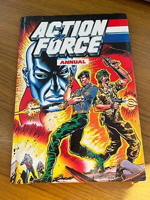 Original Vintage Action Force Annual 1987 Hard Back Great Condition  • £4