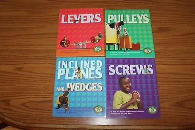 4 Early Bird Physics Picture Books Lot Science Sally Walker Levers Screws Planes • $4.99