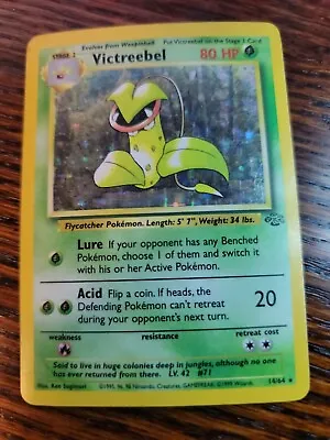 $13.99 • Buy 🌿 Victreebel 14/64 - Jungle - WOTC Holo Rare Pokemon Card 💎 LP