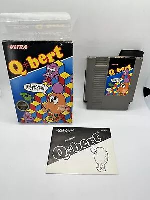 Qbert Q*Bert Q Bert Nintendo NES Complete CIB Nice! • $44.99