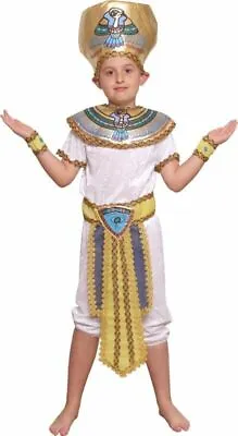 £8.20 • Buy Boys Egyptian Pharaoh King Fancy Dress Costume