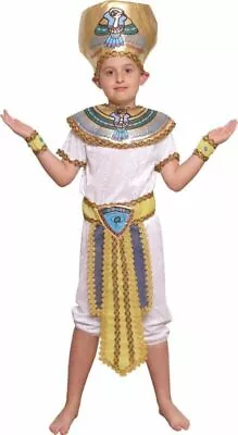 Boys Egyptian Pharaoh King Fancy Dress Costume • £8.20