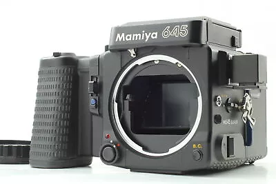 [Near MINT] Mamiya M645 Super Waist Level Finder 120 Film Back Winder Grip JAPAN • $589.99