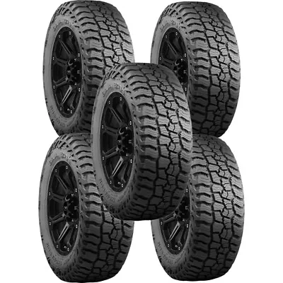 (QTY 5) 285/70R17 Mickey Thompson Baja Boss A/T 116T SL Black Wall Tires • $1419.95