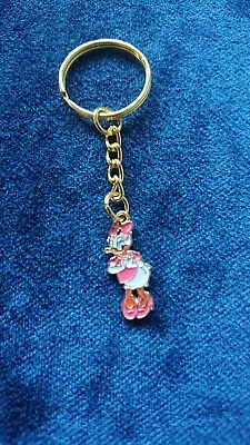 Disney Daisy Duck Alloy Keyring Gold Coloured  • £3.85