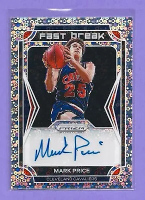 2021-22 Panini Prizm Fast Break Disco Prizm Mark Price Auto Cleveland Cavs • $0.99