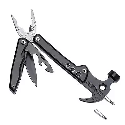 Multi-Tool 12 In1 Mini Hammer Outdoor Camping Gear Survival Tool Gift For Men • $25.20